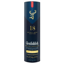 Виски Glenfiddich 18 лет тубус 0,7л mini slide 3