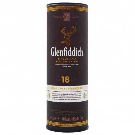 Виски Glenfiddich 18 лет 40% 50мл slide 1