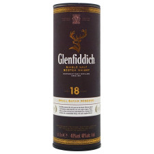 Виски Glenfiddich 18 лет 40% 50мл mini slide 1