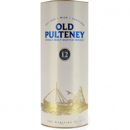 Виски Old Pulteney 12 лет 40% 0,7л slide 1