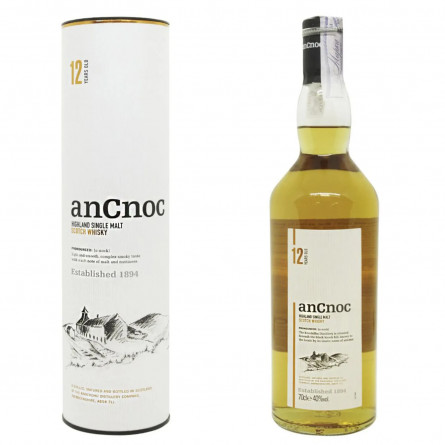 Виски AnCnoc 12 лет 40% 0,7л slide 1