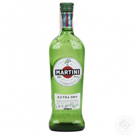 Вермут Martini Extra Dry белый сухой 18% 0,5л slide 1