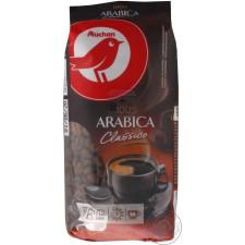 Кофе Ашан арабика 100% в зернах 250г mini slide 2