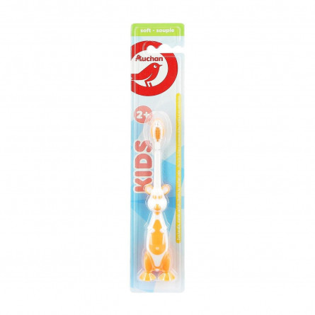 Зубная щетка Auchan мягкая 2+ slide 1