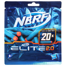 Набір дартсів Nerf Elite 2.0 20шт mini slide 1