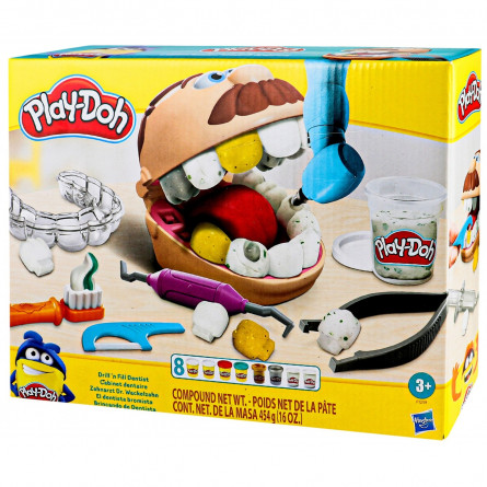 Набір для ліплення Play-Doh Містер Зубастик із золотими зубами slide 2