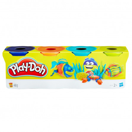 Ігровий набір Hasbro Play-Doh тісто для ліплення 4 баночки 448г slide 6