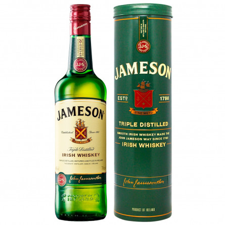 Віскі Jameson Irish Whiskey 40% 0.7л slide 5