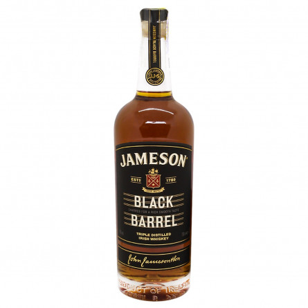 Віскі Jameson Black Barrel 40% 0,7л + фляга slide 4