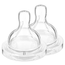 Соска Philips Avent Classic средний поток 3+мес 2шт mini slide 4