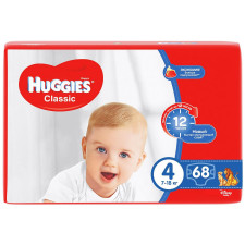 Підгузки Huggies Classic Mega 4 7-16кг 68шт mini slide 1