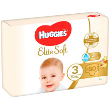 Підгузки Huggies Elite Soft 3 5-9кг 80шт mini slide 2