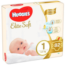 Підгузки Huggies Elite Soft Mega 1 2-5кг 84шт mini slide 1