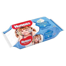Серветки вологі Huggies Everyday 56шт mini slide 1
