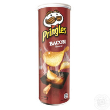 Чіпси Pringles картопляні зі смаком бекону 165г mini slide 2