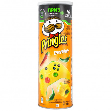Чіпси Pringles картопляні зі смаком паприки 165г slide 2