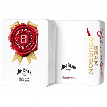Віскі Jim Beam White 4 роки 40% 0.7л + 2 бокала slide 4