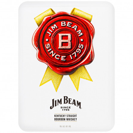 Віскі Jim Beam White 4 роки 40% 0.7л + 2 бокала slide 5
