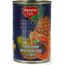 Коктейль Tropic Life тропічний в сиропі 0,425л mini slide 2