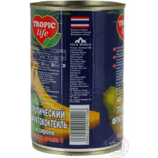 Коктейль Tropic Life тропічний в сиропі 0,425л mini slide 4