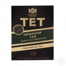 Чай зелений ТЕТ Імператор Тан з ароматом бергамоту 100г mini slide 1