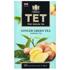 Чай ТЕТ Ginger Green зелений 20шт x 2г mini slide 1