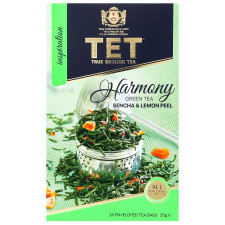 Чай ТЕТ Harmony зелений 20шт*2г mini slide 2