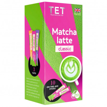 Напиток ТЕТ Matcha latte на основе зеленого чая 10шт*10г slide 4