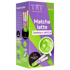 Напиток ТЕТ matcha latte на основе зеленого чая банан с ароматом ванили 10шт*10г mini slide 4