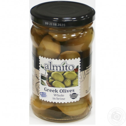 Оливки Almito грецькі з кісточкою в розсолі 320мл slide 4