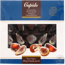 Конфеты Cupido Sea Shells с начинкой пралине лесной орех 250г mini slide 1