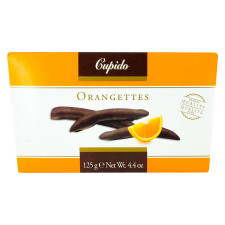 Цукерки Cupido Orangettes в шоколаді 125г mini slide 2