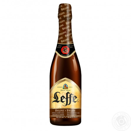 Пиво Leffe Brune темное 0,75л стекло slide 1