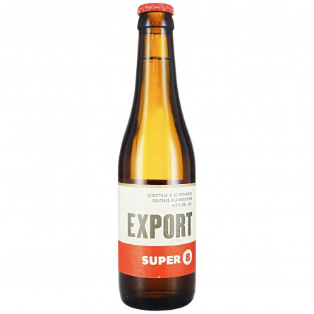 Пиво Haacht Super 8 Export світле 4,8% 0,33л slide 1