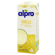 Напиток Alpro соевый со вкусом ванили 1л mini slide 1