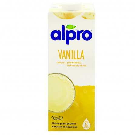 Напій Alpro соєвий з ванільним смаком 1л slide 2