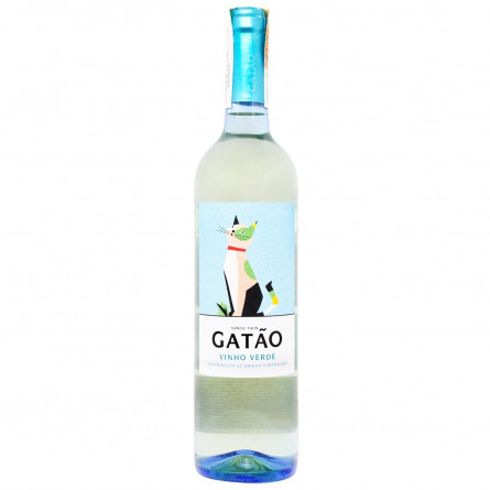 Вино Gatao Vihno Verde белое полусухое 9% 0,75л slide 2