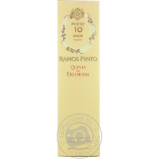 Портвейн Ramos Pinto Tawny 10YO Porto Quinta Ervamoira білий солодкий 20% 0,75л mini slide 1