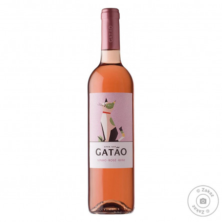 Вино Gatao Vinho Verde рожеве напівсухе 10.5% 0,75л slide 1