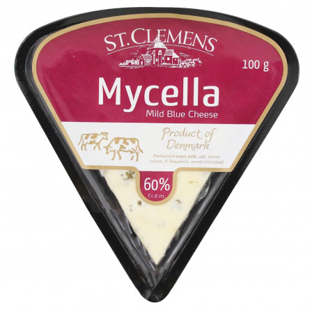 Сир St. Clements Mycella з блакитною пліснявою 60% 100г slide 1