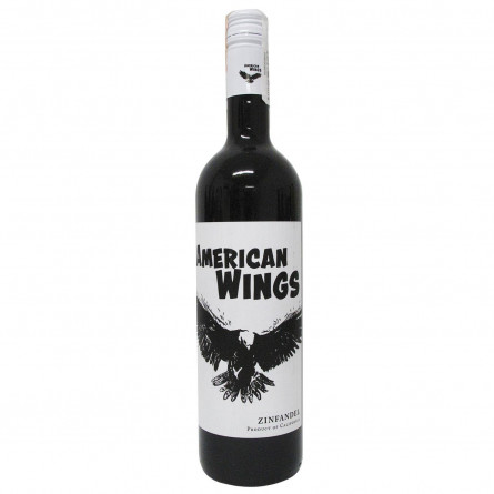 Вино American Wings Zinfandel красное полусухое 13,5% 0,75л slide 2