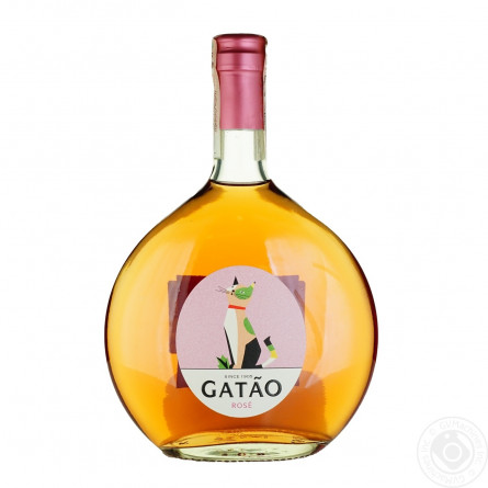 Вино Gatao Vinho Verde рожеве напівсухе 10.5% 0,75л slide 3
