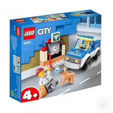 Конструктор Lego City Police Полицейский отряд с собакой 60241 mini slide 1