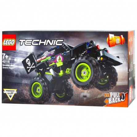 Конструктор Lego Technic Grave Digger Monster Jam slide 1