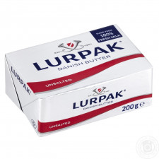 Масло вершкове Arla Lurpak несолоне 82% 200г mini slide 1