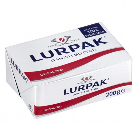 Масло вершкове Arla Lurpak несолоне 82% 200г slide 2