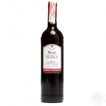 Вино Brise de France Cabernet Sauvignon червоне сухе 12,5% 0,75л slide 1