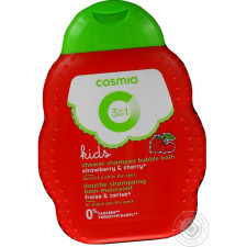 Шампунь Cosmia Kids 3в1 Вишня-Клубника 250мл mini slide 2