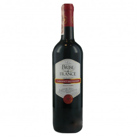 Вино Brise de France Cabernet Sauvignon червоне сухе 12,5% 0,75л slide 5