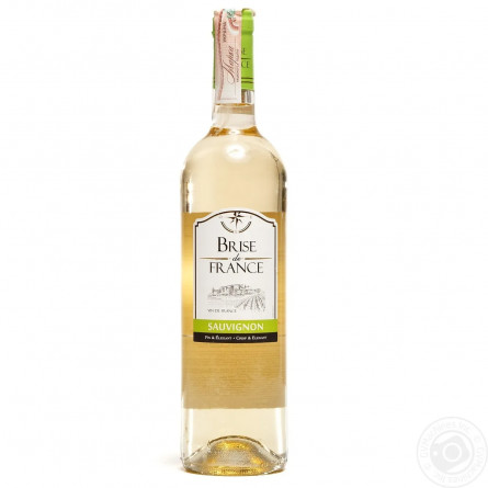 Вино Brise de France Sauvignon белое сухое 12% 0,75л slide 1